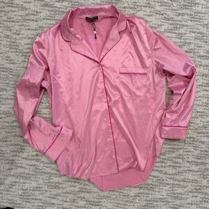 LIKE NEW! Generation Love - Light Pink Polyester Sleepwear Set - SILKY!!